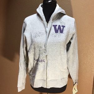 NCAA UW Huskies Hoodie - Small - NWT!